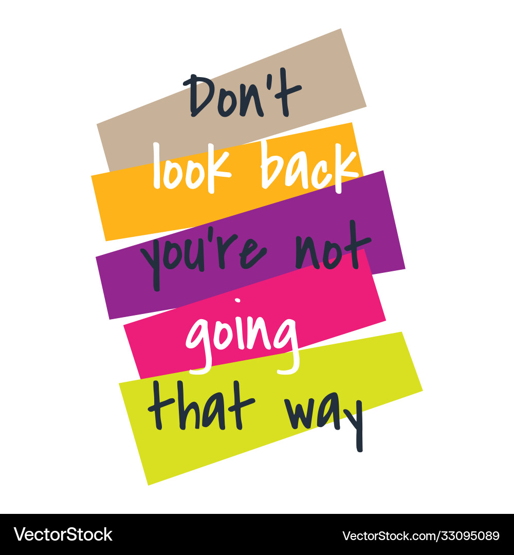 Motivation quote on square shape block background Vector Image