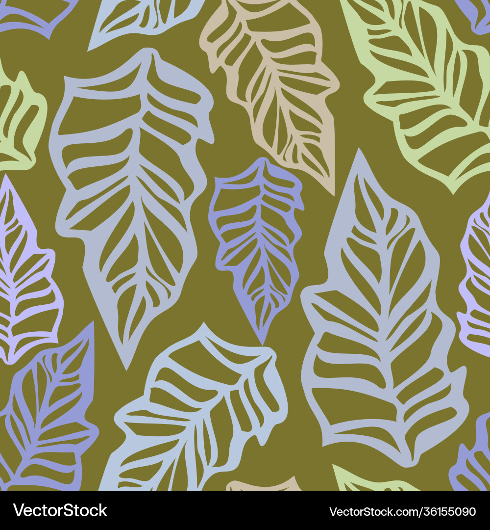 Abstract elegant seamless pattern lined Vector Image