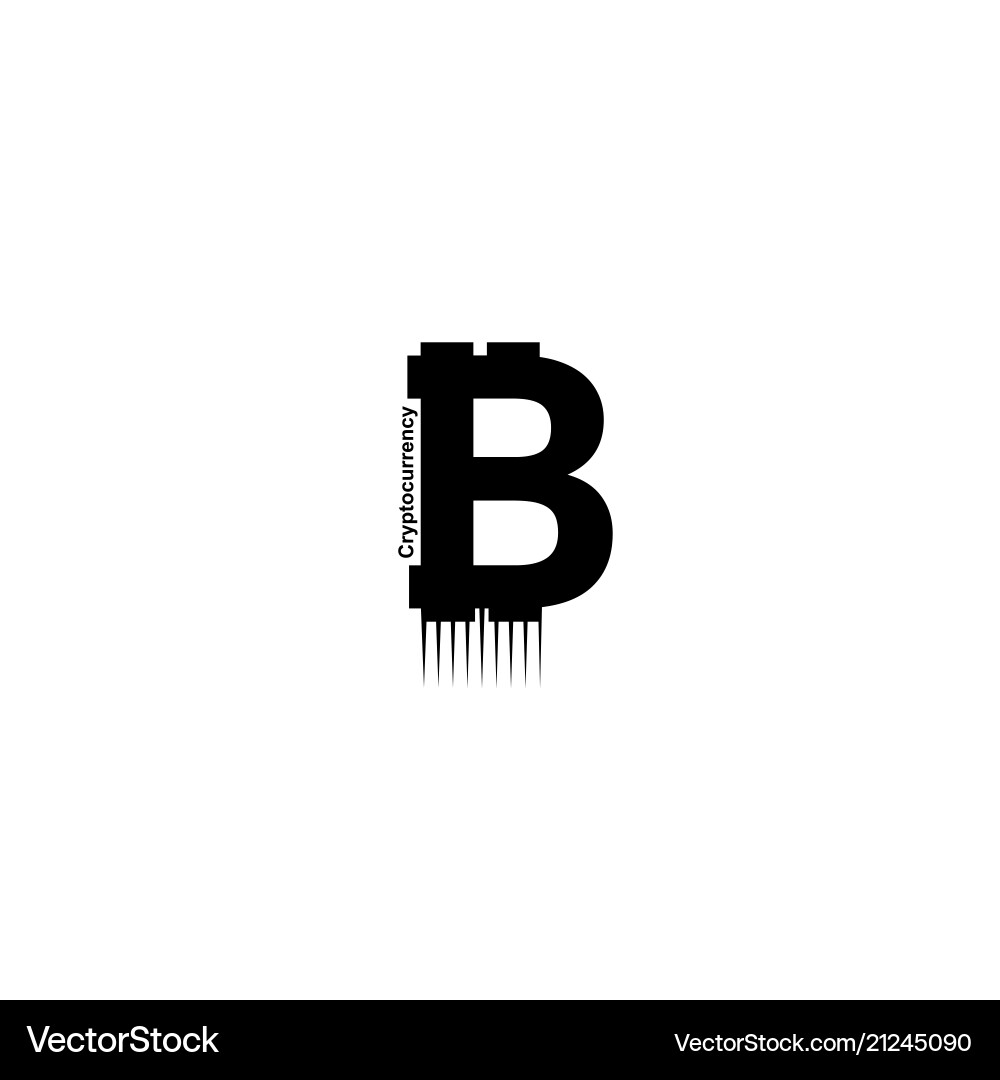 Bitcoin coin with fast speed motion lines Bitcoin coin with fast speed motion lines Vector Image