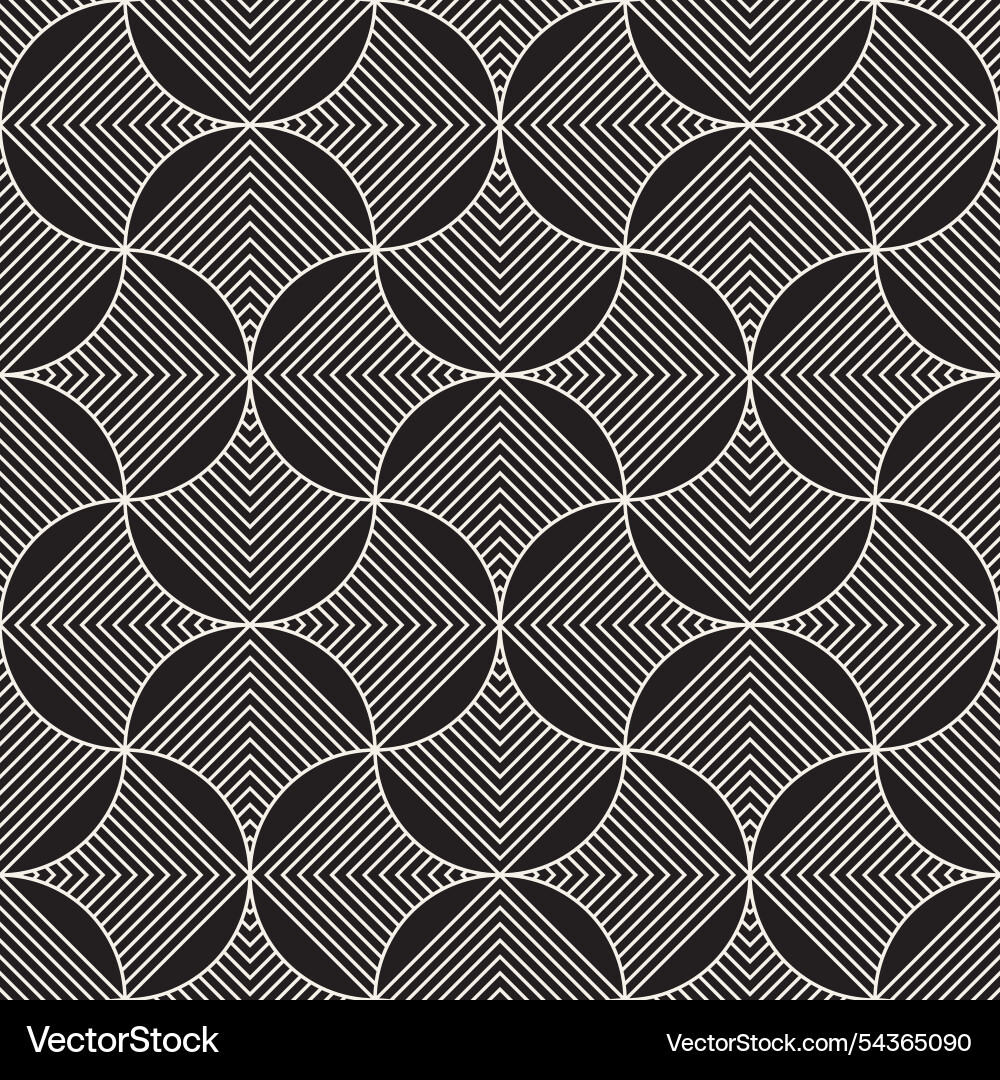 Seamless pattern repeating geometric elements Seamless pattern repeating geometric elements vector image