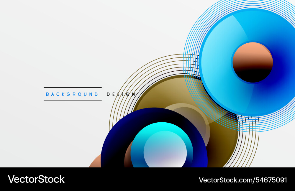 Abstract composition of overlapping circles Abstract composition of overlapping circles Vector Image