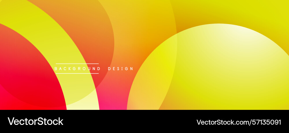Abstract vibrant background overlapping circles Abstract vibrant background overlapping circles vector image