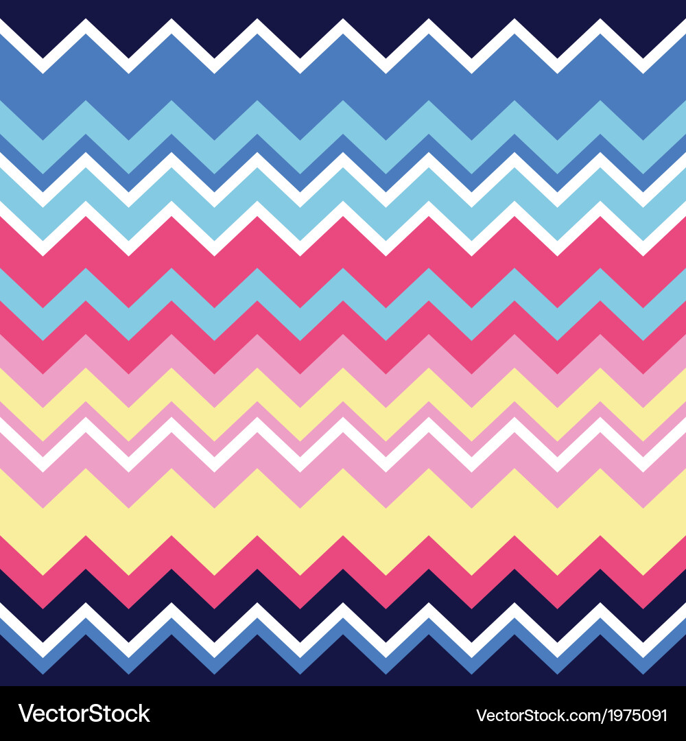Aztec Zigzag Pattern vector image