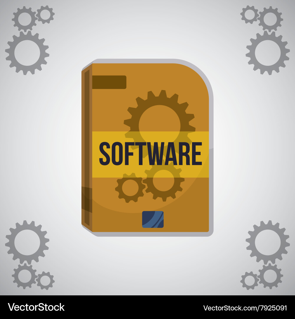 Development and software design vector image