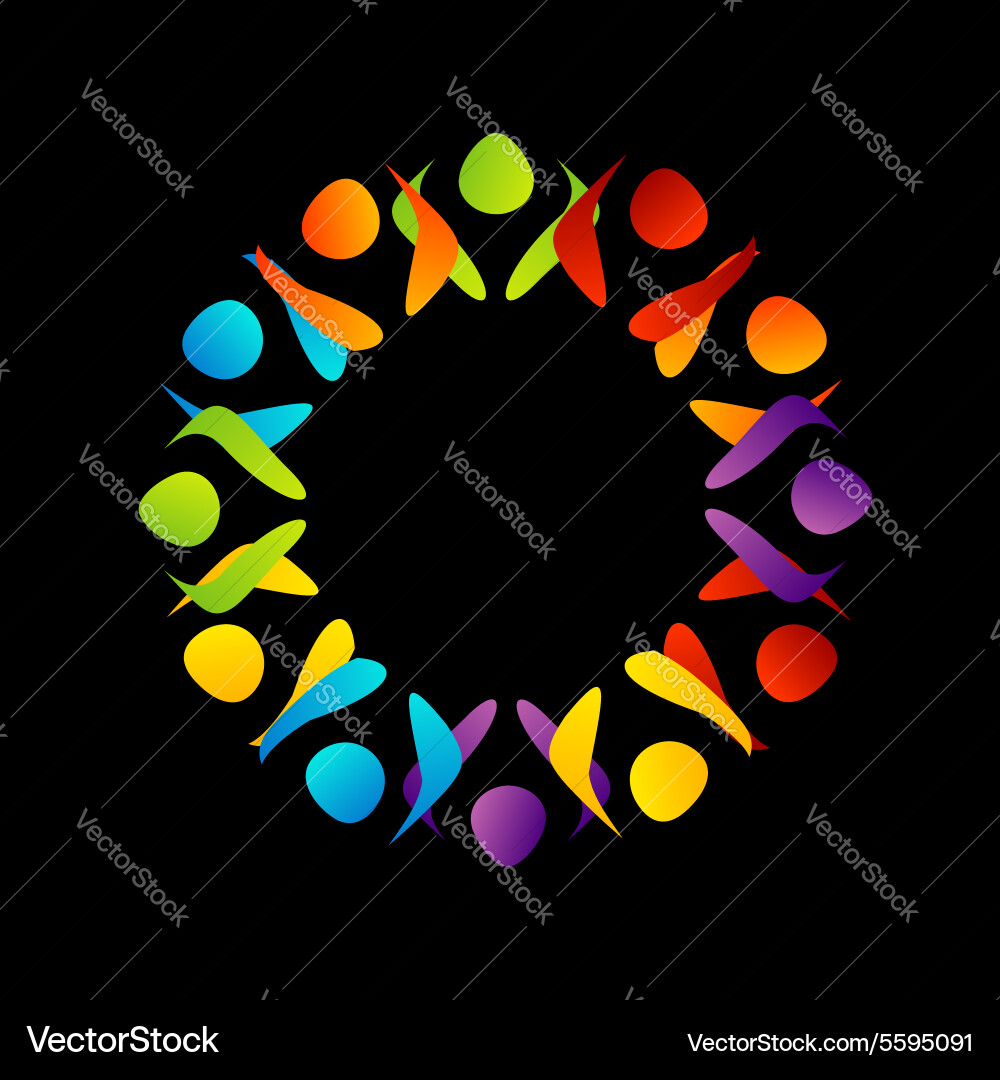 Fractal design element or banner for web Vector Image