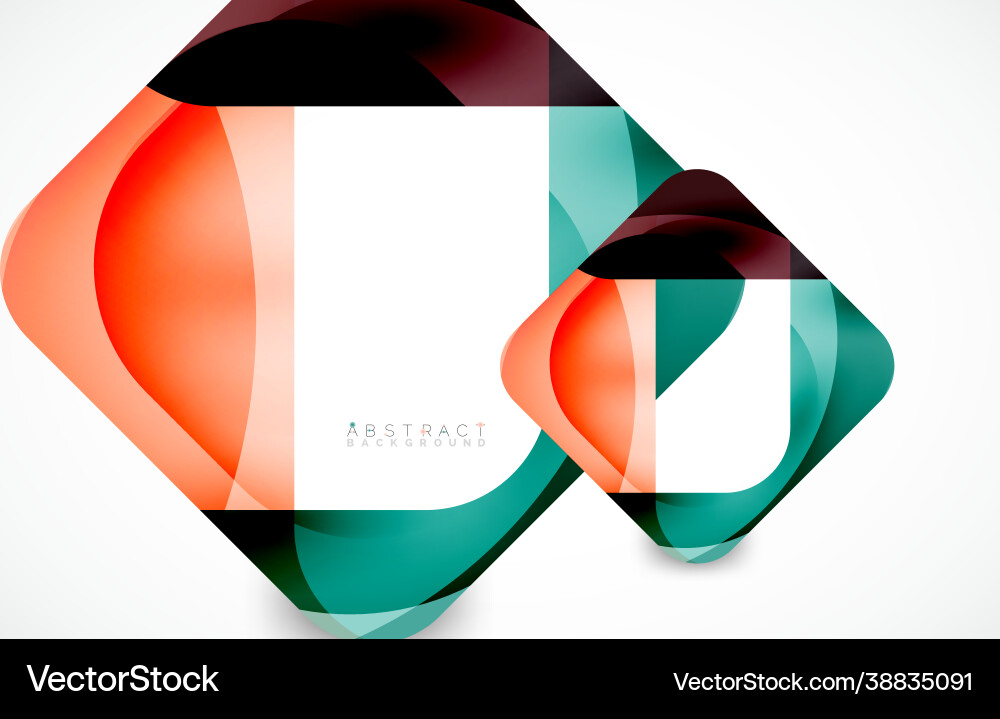 Minimal background abstract square shape Minimal background abstract square shape vector image