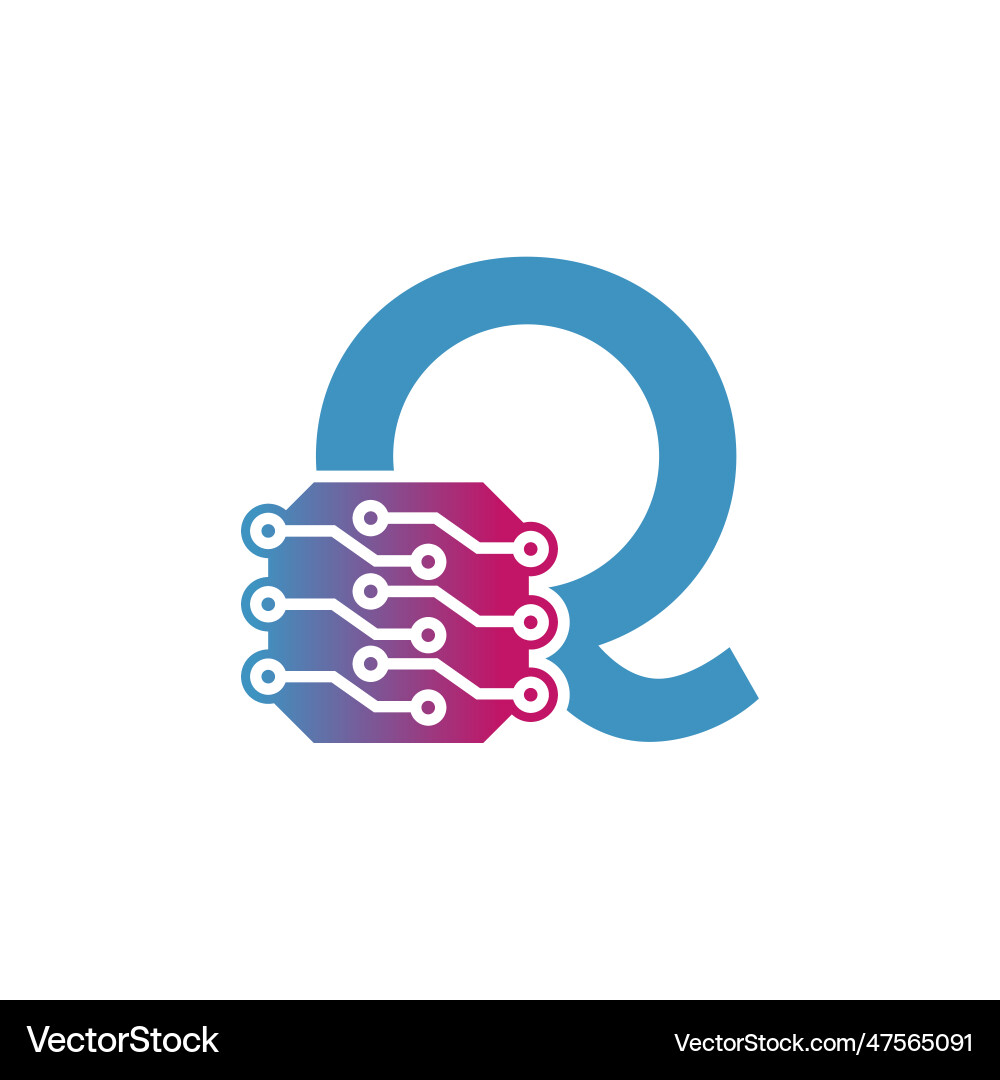 Programming code and technology logo template Vector Image