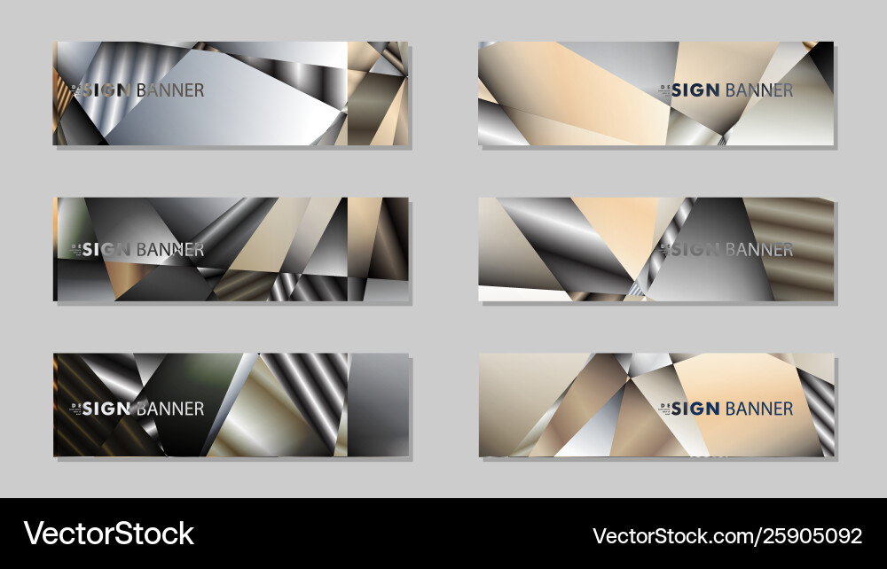 Abstract rectangle banner with a background Abstract rectangle banner with a background vector image