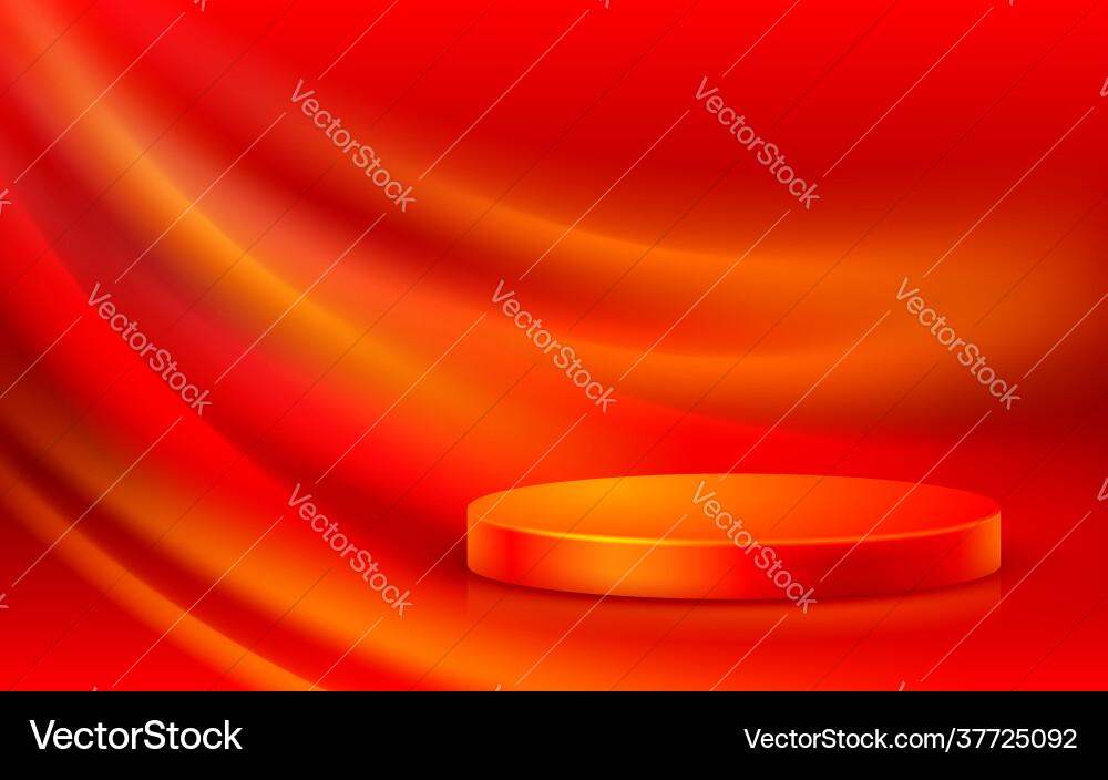 Background template with podium for products Background template with podium for products vector image