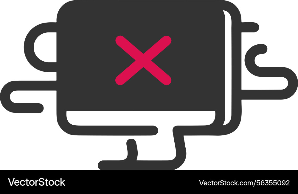 Computer icon symbol image Vector Image