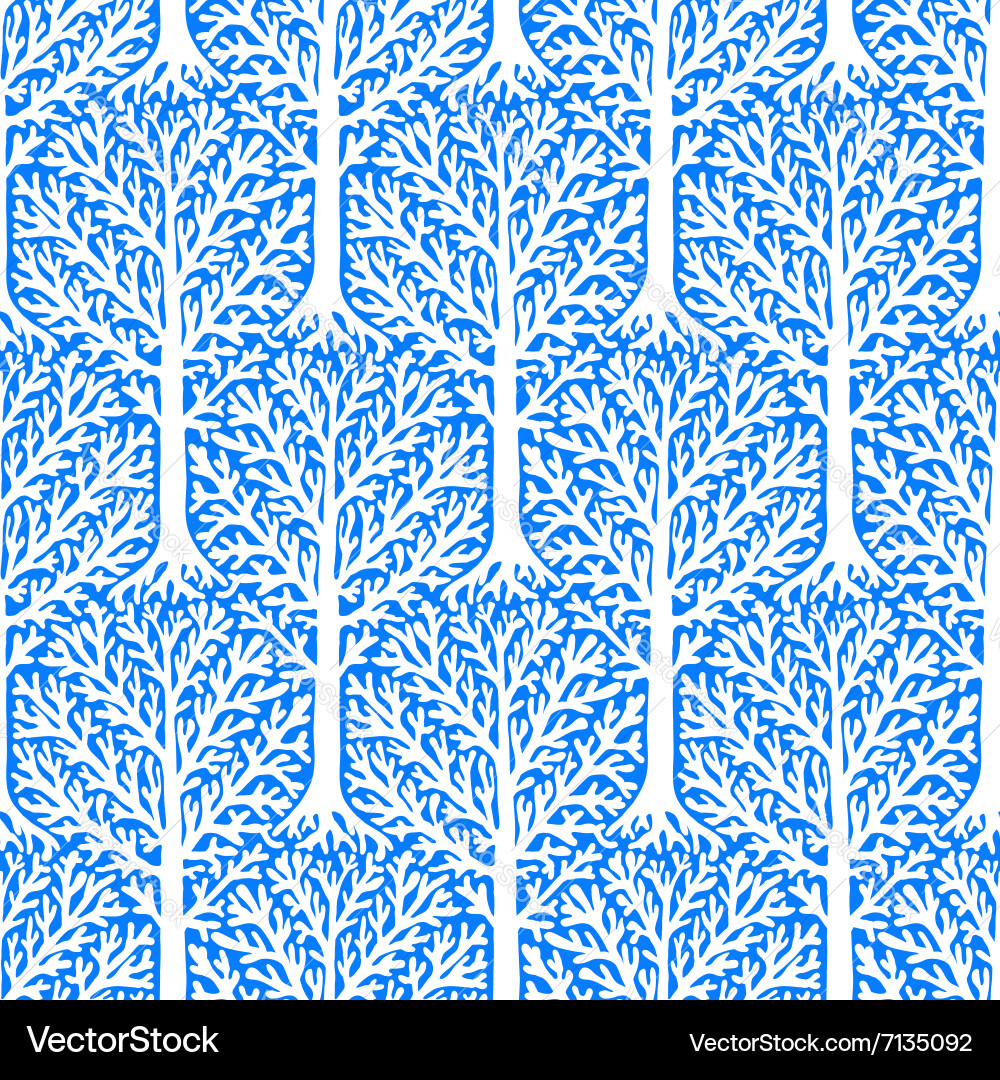 Elegant Tree Pattern vector image