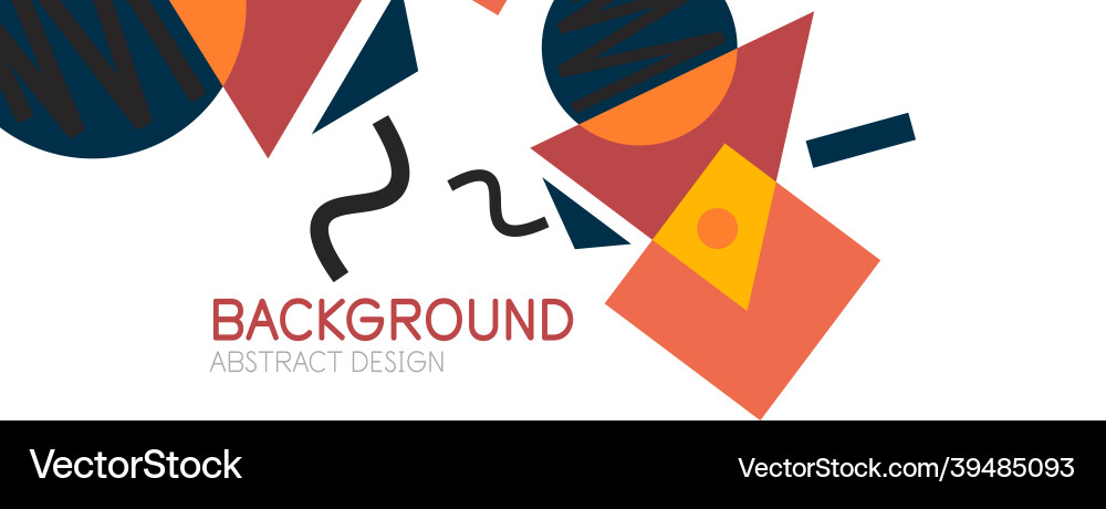 Abstract background blocks lines triangles Abstract background blocks lines triangles vector image