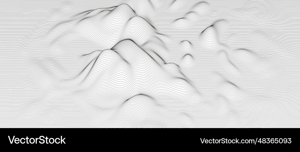 Abstract background with distorted line shapes Abstract background with distorted line shapes vector image