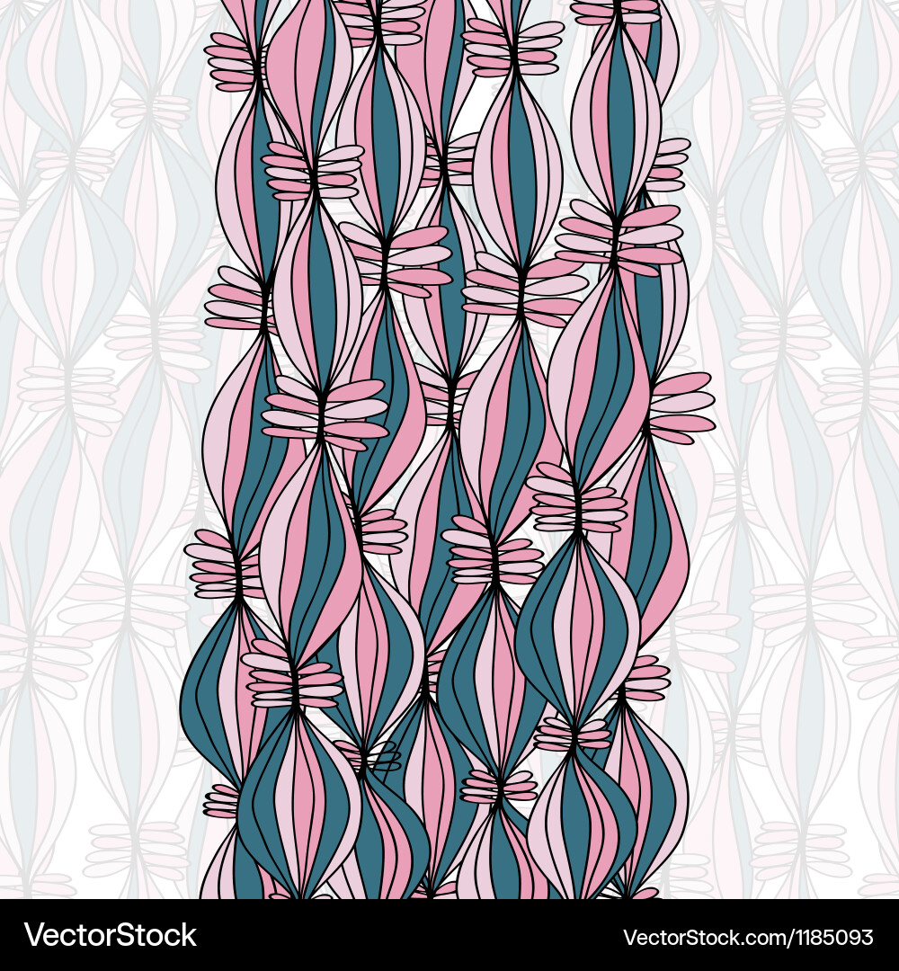 Abstract Line Loop Pattern Vector Image