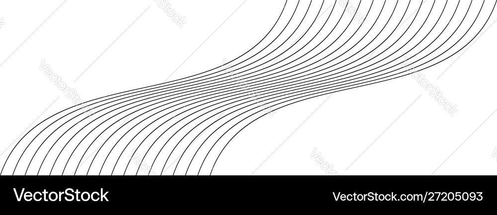 Abstract wavy waving zigzag lines elementvertical Abstract wavy waving zigzag lines elementvertical Vector Image