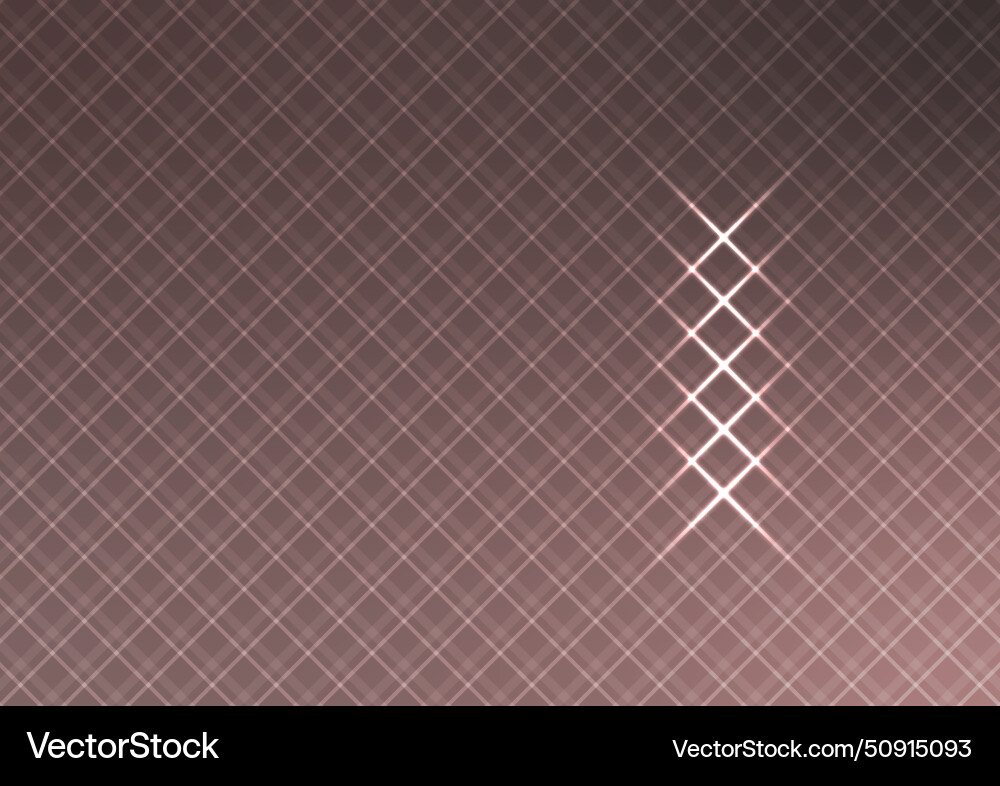 Brown square gradient light line pattern Brown square gradient light line pattern vector image