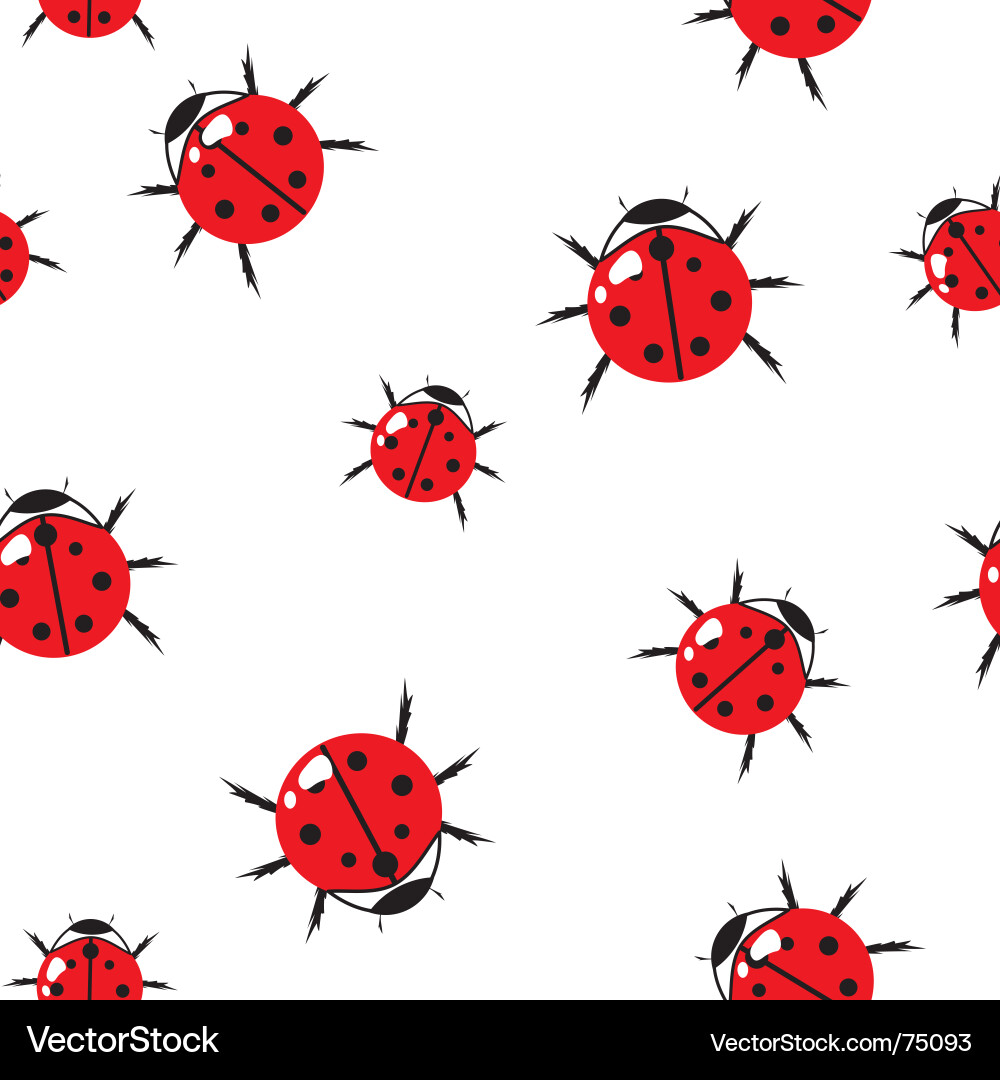 Bugs background vector image