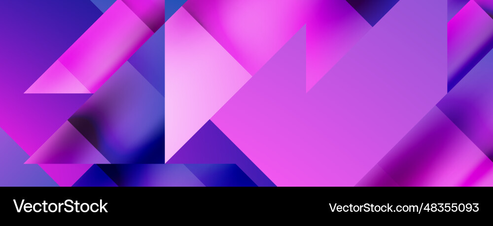 Captivating abstraction triangles Vector Image