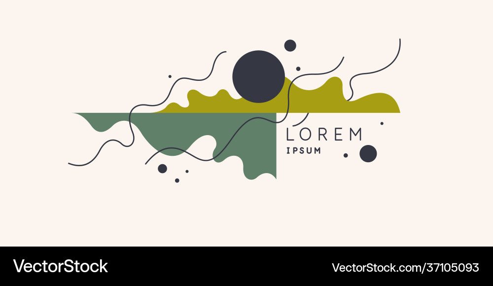 Modern backgrounds with abstract elements Modern backgrounds with abstract elements vector image
