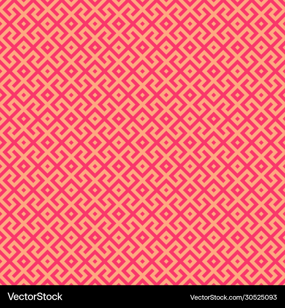 Red Geometric Pattern Vector Image