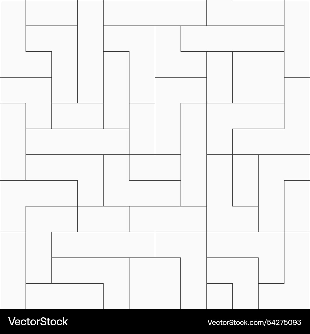Seamless pattern with square and rectangle Seamless pattern with square and rectangle vector image