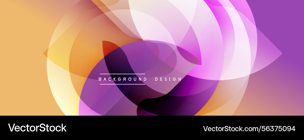 Abstract colorful design overlapping circles Abstract colorful design overlapping circles vector image