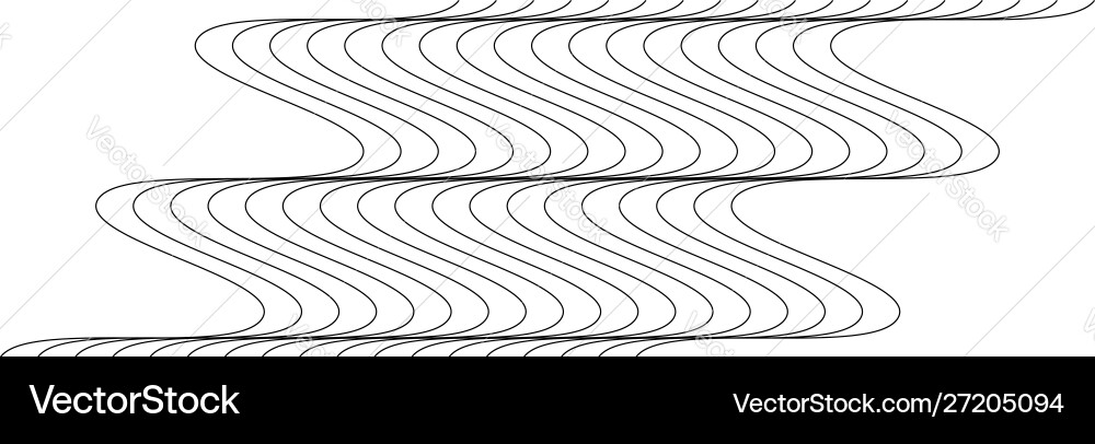 Abstract wavy waving zigzag lines elementvertical Abstract wavy waving zigzag lines elementvertical vector image