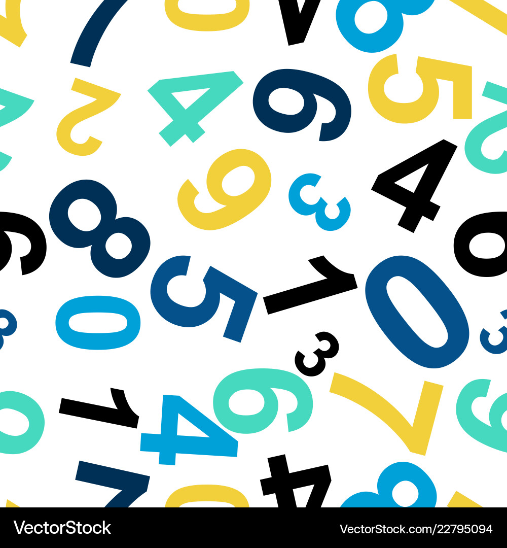 Seamless repeating pattern consisting Seamless repeating pattern consisting vector image