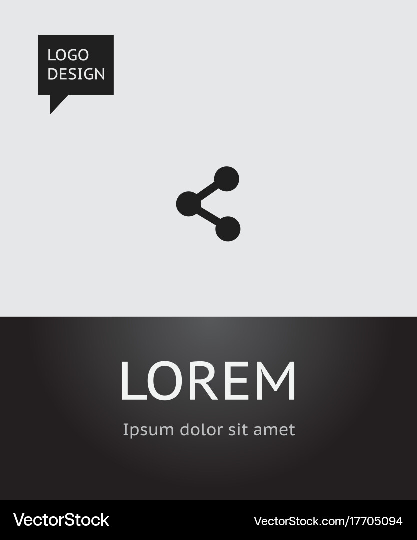 Web symbol on share icon Vector Image