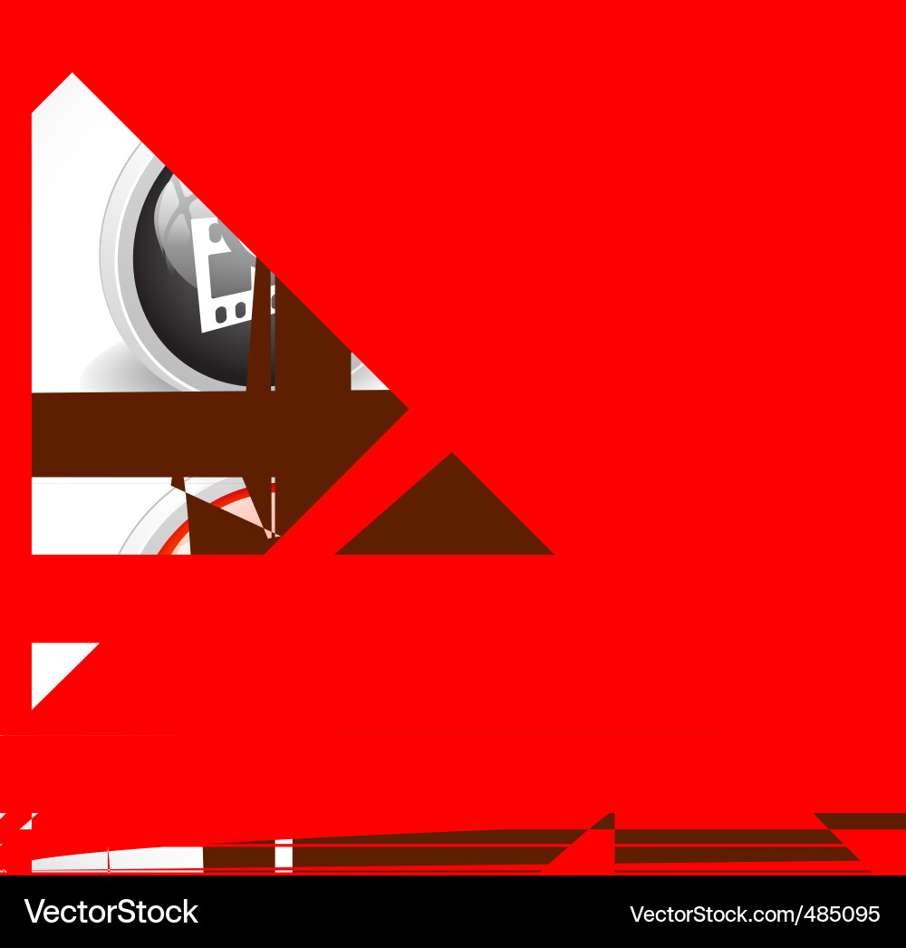 3D Glossy Buttons - Web Graphics Vector Image
