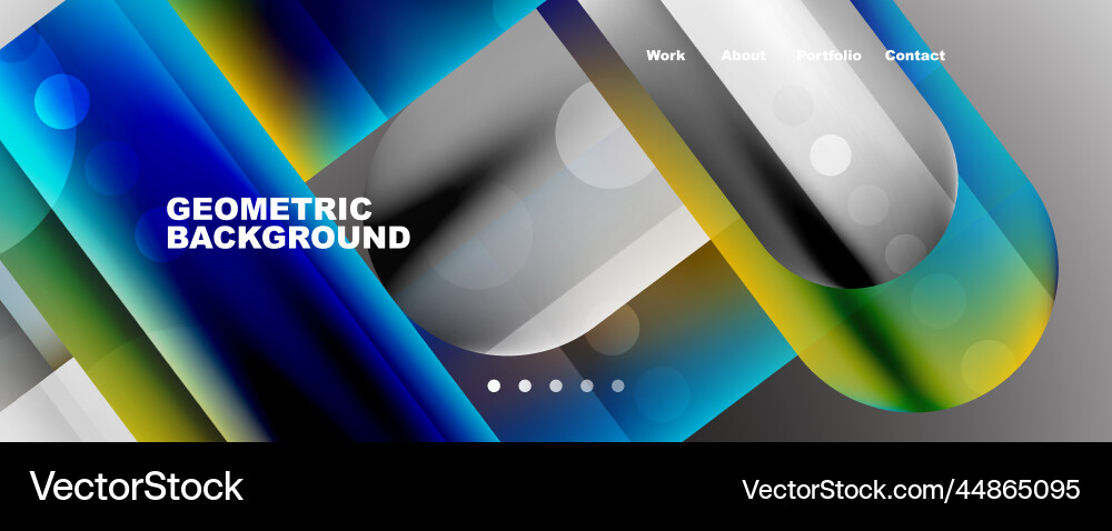 Abstract background - squares and lines Vector Image