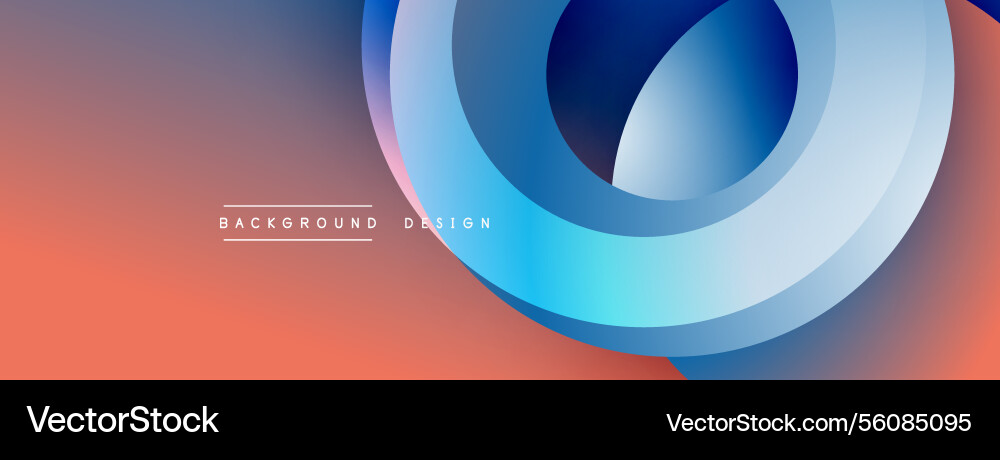 Background design with overlapping circular Background design with overlapping circular vector image