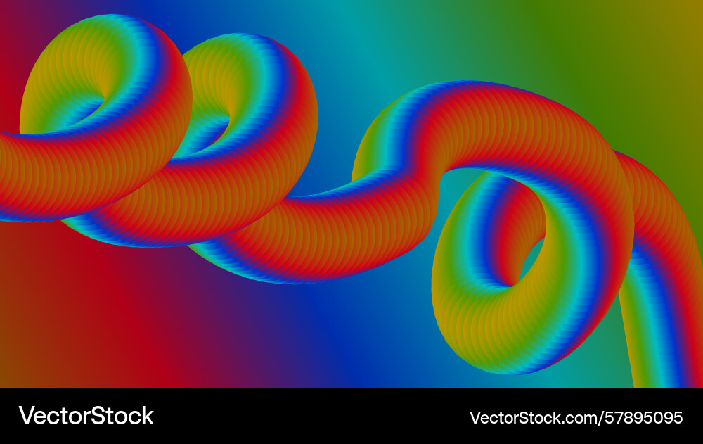 Blend flowing background gradient multicolor Vector Image