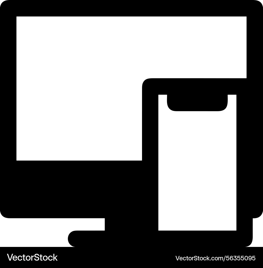 Computer icon symbol image Vector Image