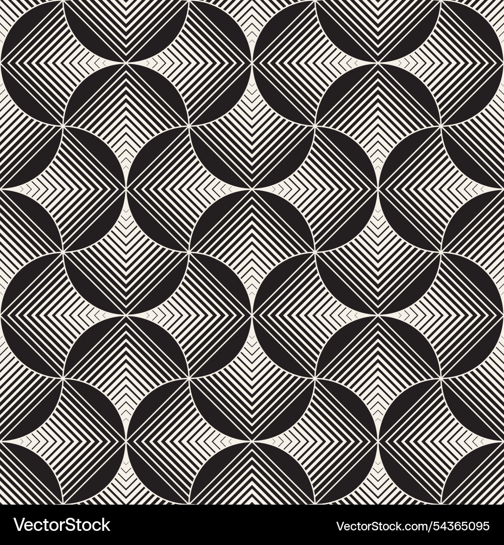 Seamless pattern repeating geometric elements Seamless pattern repeating geometric elements vector image