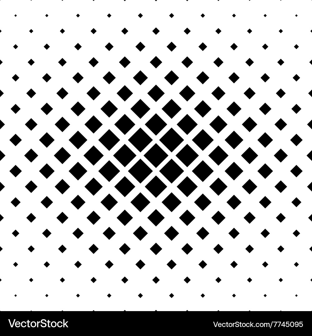 Seamless square pattern design vector image