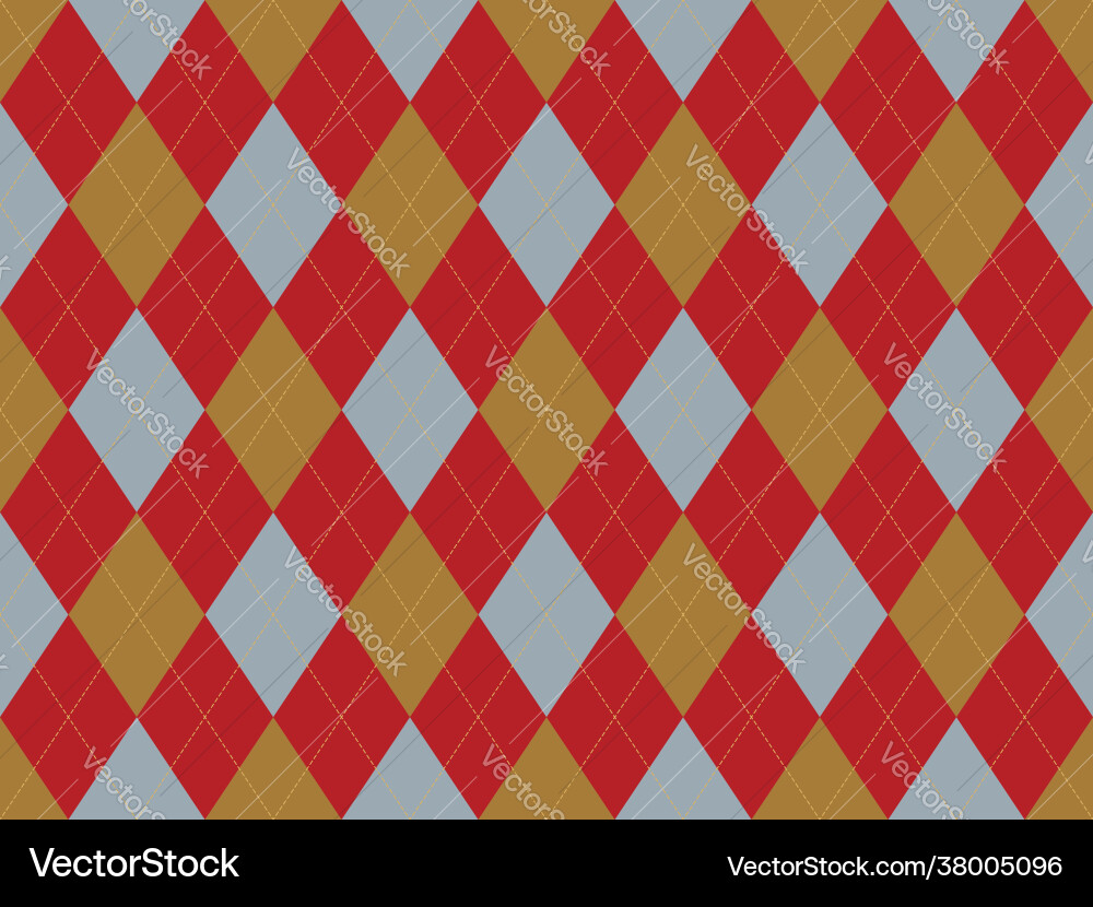 Argyle pattern seamless fabric texture background Argyle pattern seamless fabric texture background vector image