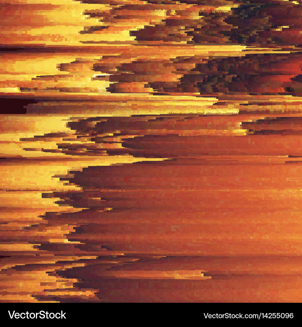 Glitch background digital image data vector image