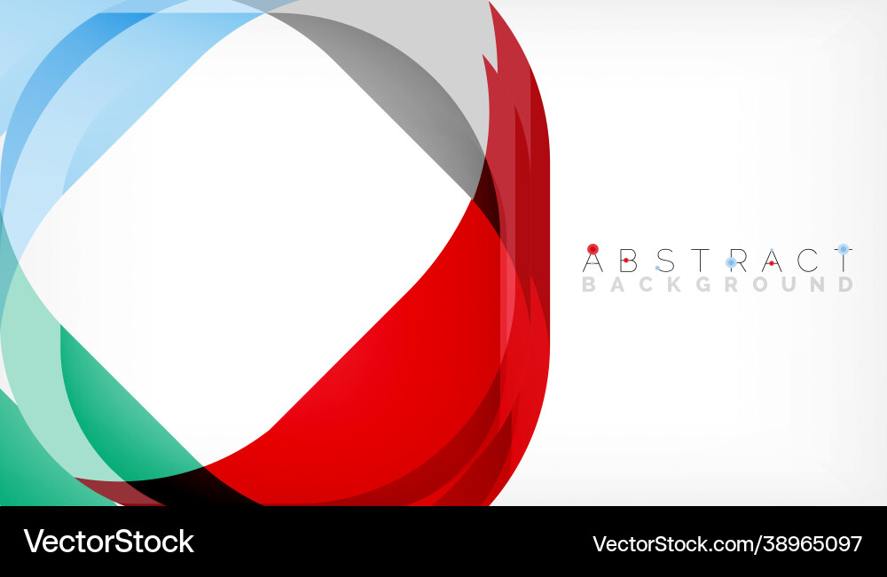 Abstract square shape with overlapping waves Abstract square shape with overlapping waves Vector Image