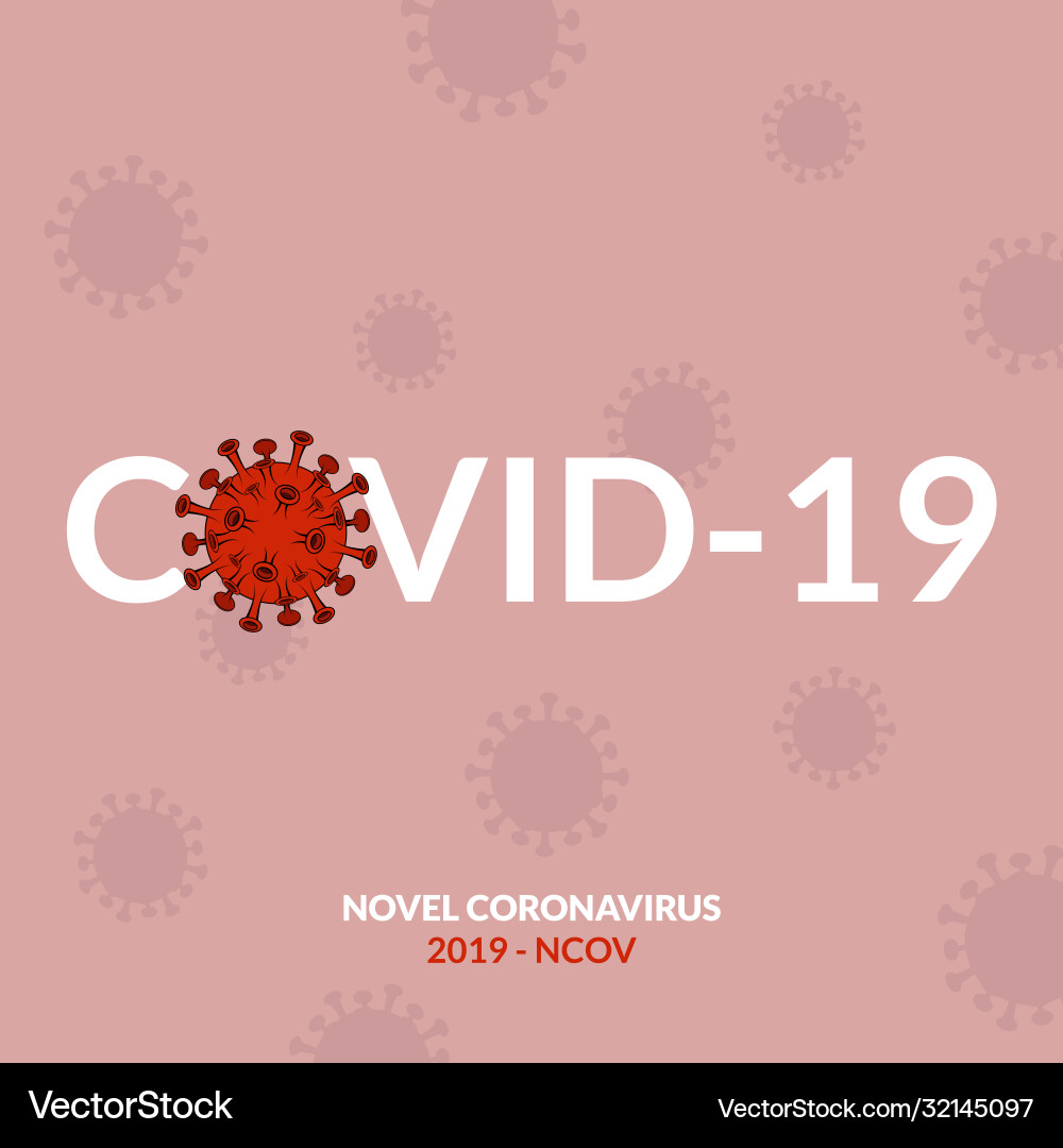 Covid19-19 neuartige Coronavirus 2019-ncov Konzept vektorbild