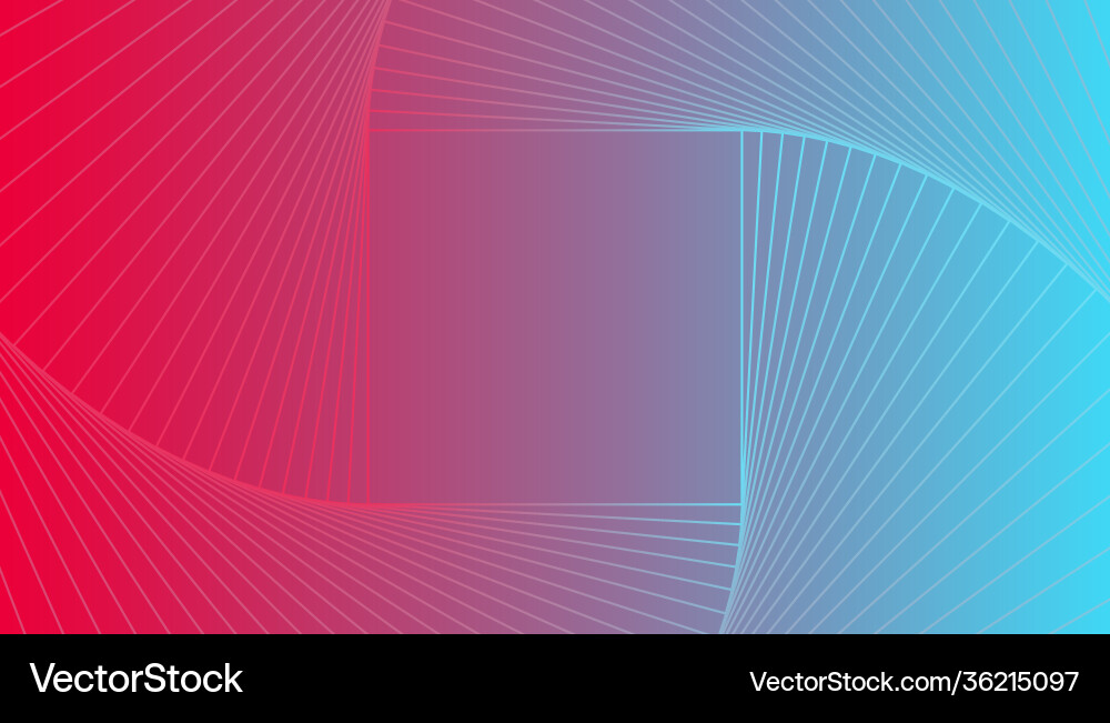 Gradient pink and blue background with swirl Vector Image