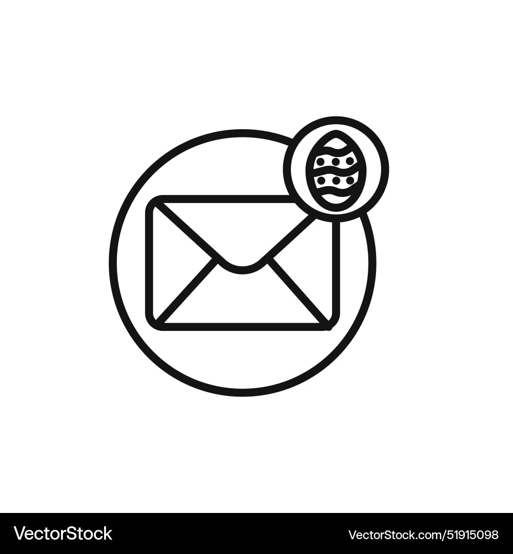 Easter message icon set collection for web Vector Image