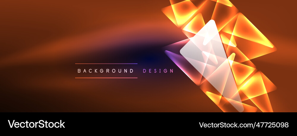 Neon lights hacking geometric background virtual Neon lights hacking geometric background virtual vector image