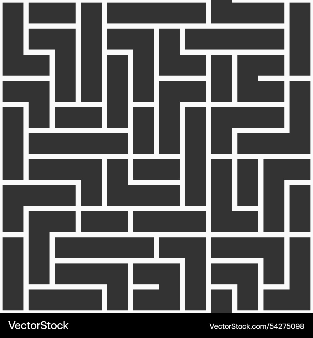 Seamless pattern with square and rectangle Seamless pattern with square and rectangle vector image