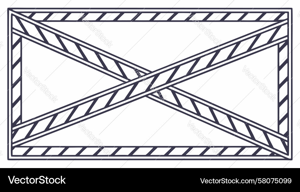 Diagonal Lattice Pattern Vector Image