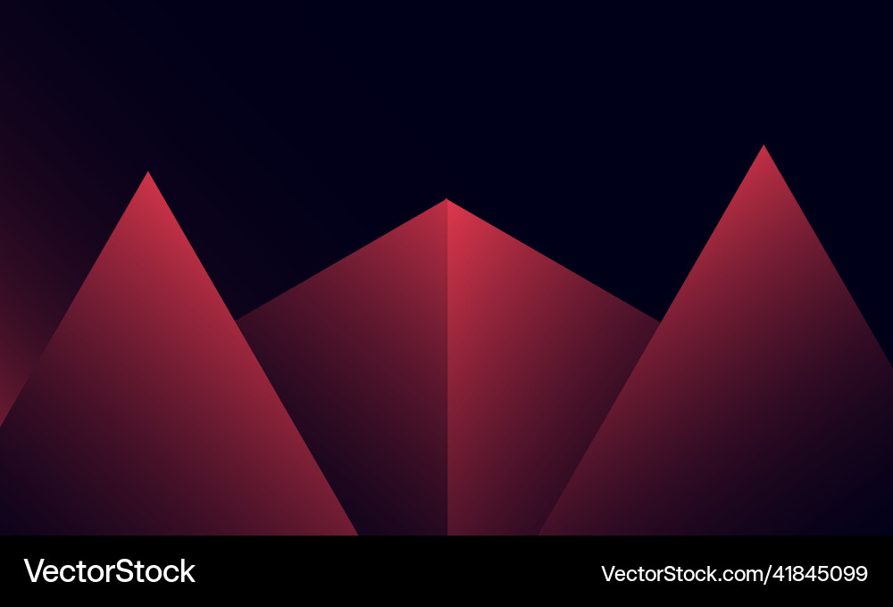 Modern Overlapping Layers vector image