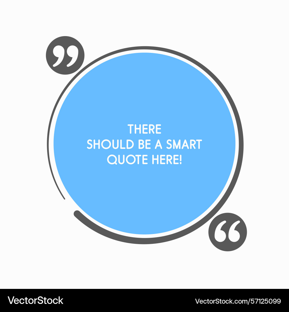 Quote frame blank text boxes message Quote frame blank text boxes message vector image