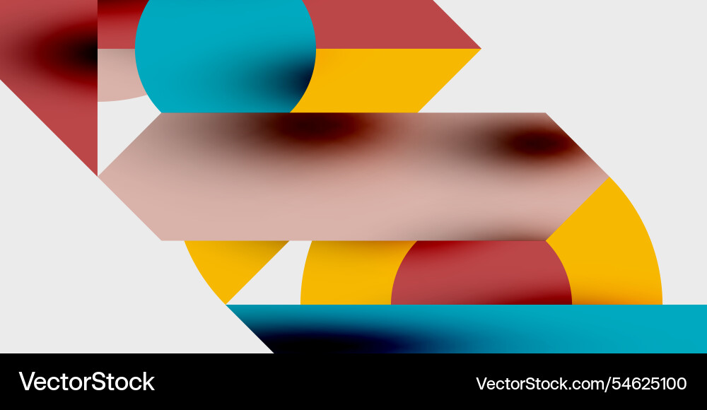 Modern abstract background featuring circles Modern abstract background featuring circles Vector Image