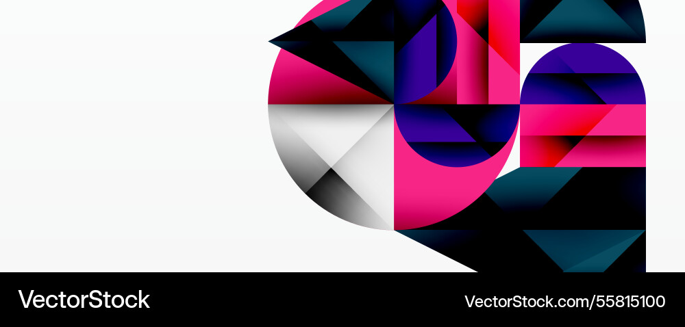 Modern abstract composition with layered circles Modern abstract composition with layered circles Vector Image