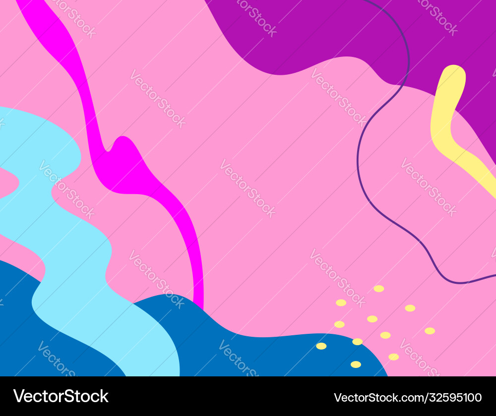 Modern colorful background with abstract shapes Modern colorful background with abstract shapes Vector Image